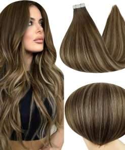 20 Fasce Biadesive 55 Cm Balayage 2/5/2 - Extension Capelli Veri