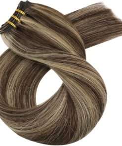 Extension Capelli Veri Tessitura 70 Cm Colpi di Sole 4/27
